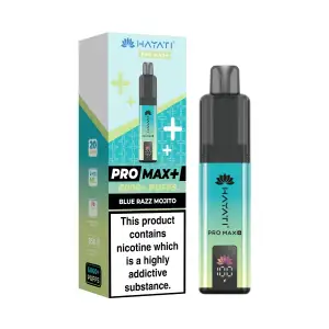 Hayati Pro Max Plus 6000 Prefilled Pod Kit - 20mg | Blue Razz Mojito
